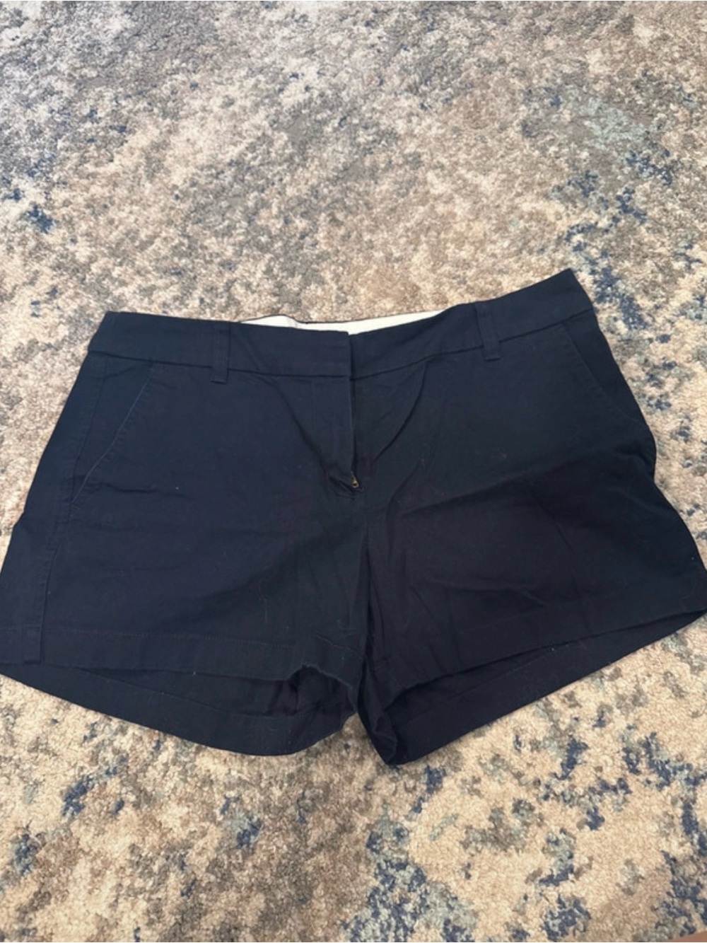 J. Crew Women's Navy Classic Chino Shorts